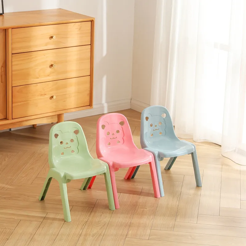 도매 저렴한 어린이 플라스틱 의자 가정 어린이 의자 PP 친환경 어린이 의자