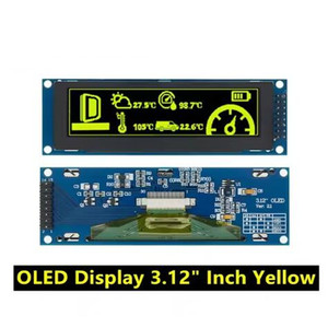 Display OLED reale 3.12 "256*64 punti 25664 grafico modulo LCD schermo LCM SSD1322 Controller supporto SPI - Product Image 3