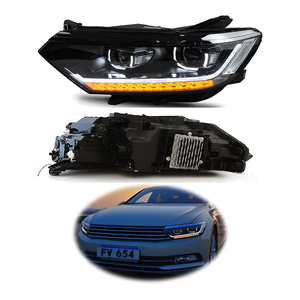 For Volkswagen <strong>Magotan</strong> 17-19 Dynamic <strong>LED</strong> Headlight Projector with 6000k Color Temperature Auto Parts Signal DRL Lens Car Light - Product Image 1