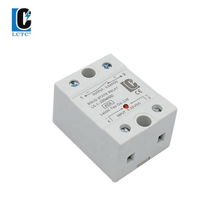 高品質DINレールソリッドステートリレー、電流100A、入力4 32VDC、出力電圧24〜480VACソリッドステートリレー - Product Image 5