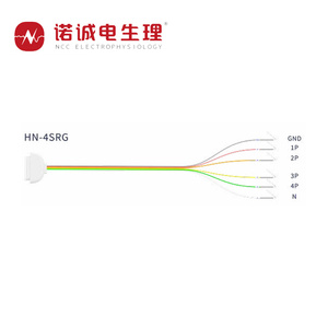 Elektroda rekaman jarum melengkung, multi-kepercayaan Bipolar untuk neurofisiologi klinis, panjang kabel dapat disesuaikan - Product Image 4