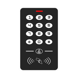 Standalone 125KHz RFID <strong>Keyboard</strong> <strong>Access</strong> Control Keypad Waterproof Cover <strong>Controller</strong> 10pcs Keyfobs for Door <strong>Access</strong> Control System
