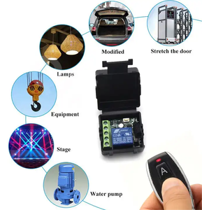 433MHz codice di apprendimento universale LED indicatore luminoso impermeabile in plastica e Silicone Design - Product Image 2