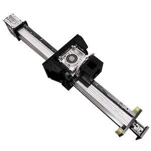 Guía lineal de piñón y cremallera eléctrica CNC de alta precisión de alta resistencia, tobogán de mesa de trabajo, Tobogán de guía lineal móvil de precisión CNC - Product Image 3