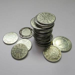直接工厂定制游戏币代币不锈钢街机游戏机娱乐投币游戏机 - Product Image 2
