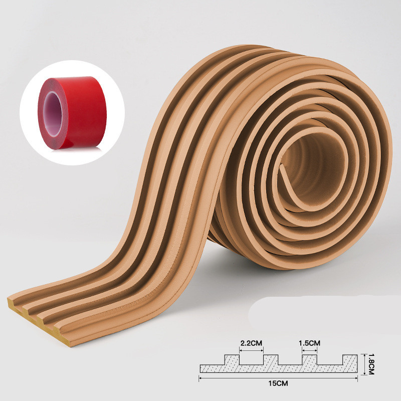 Largeur 15 cm, longueur 3 mètres, épaisseur 1,5 cm