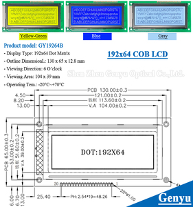 5V STN Blue Yellow-Green <strong>LCD</strong> Screen <strong>Module</strong> I2C/IIC 4pin PCB 2004 <strong>LCD</strong> Screen 16x2 <strong>Character</strong> <strong>LCD</strong> <strong>Display</strong> 20x4 - Product Image 5