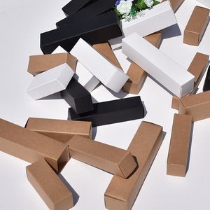 Custom Printing the logo <strong>White</strong> Cardboard Kraft Paper Black Card Cosmetics 5ML <strong>10ML</strong> Paper <strong>Box</strong> Perfume Essential Oil Packaging <strong>Box</strong> - Product Image 2