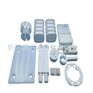 PTFE te-flon standart dışı parçalar PTFE üretici CNC İşleme PTFE şekilli parçalar - Product Image 1