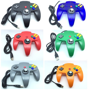 Cheap Gamepad <strong>N64</strong> Shape <strong>Controller</strong> for Pc Game Joypads Gamepad Usb Wired Joystick