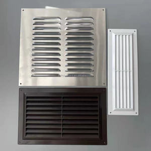 Coperchi di sfiato a parete in plastica griglia ad aria a soffitto diffusore lineare porta della griglia dell'aria diffusore d'aria di ventilazione