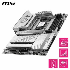 MSI MPG X870E TI WiFi-Motherboard, ATX-Unterstützt AMD 9000/8000 /7000 Prozessoren, AM5-80A SPS VRM, DDR5-Speicher - Product Image 4