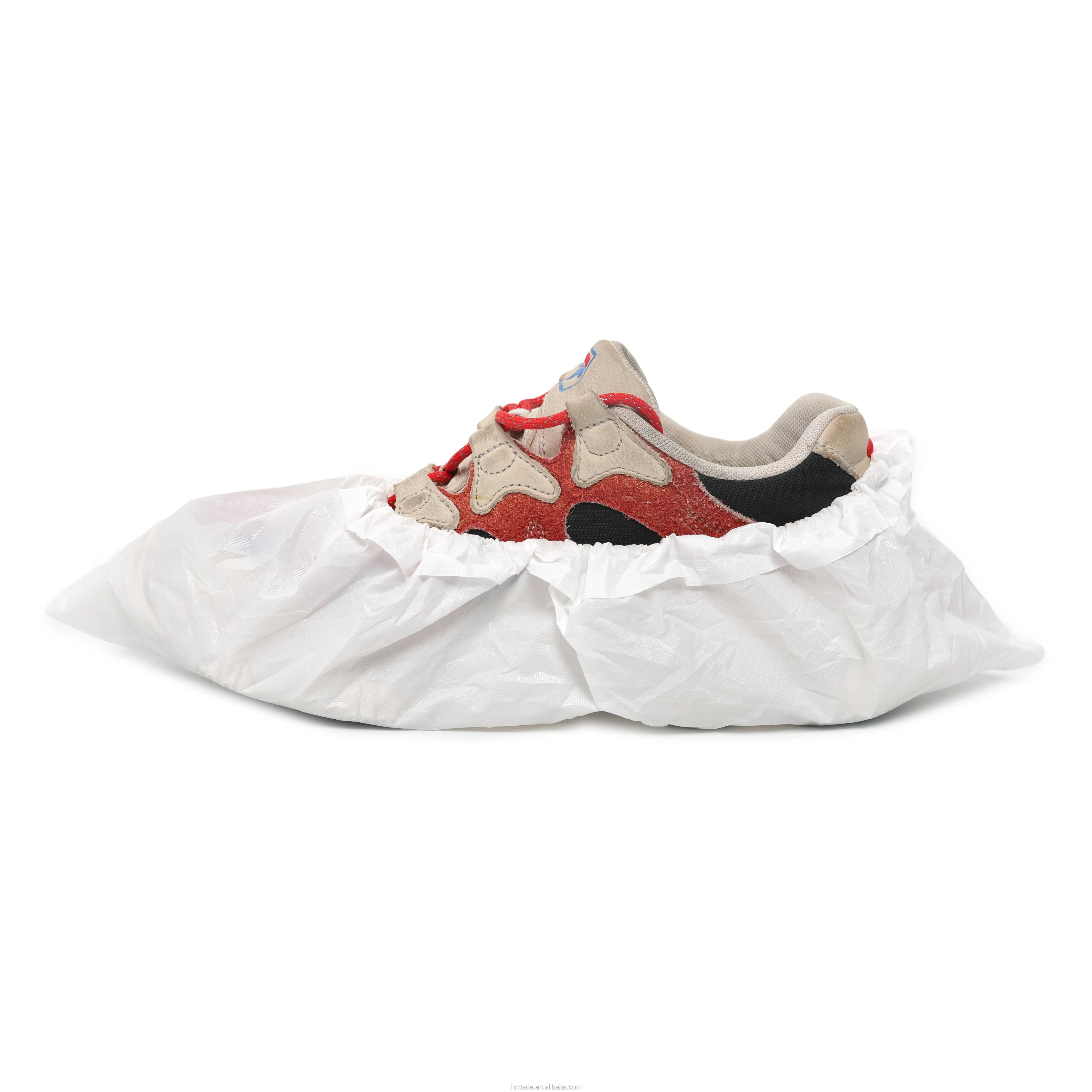 Professional Supplier disposable medical shoe covers pp pe film waterproof anti-slip boot covers OEM
