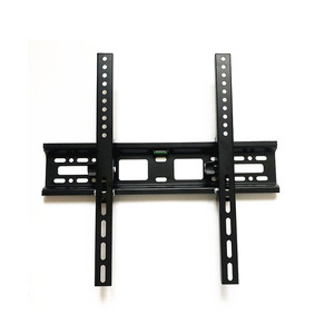 Siyah Tv ekran montaj üst raf tavan Bracket75 inç Retrable gelişmiş 85 in ayarlanabilir Tv askısı - Product Image 1