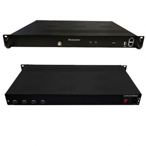 4 8-<strong>Channel</strong> H.264 Encoded 1080p Digital RF Encoder Modulator with ATSC DVB-C DVB-T ISDBT Modulation - Product Image 1