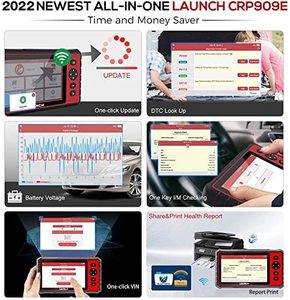 TPMS <strong>SAS</strong> DPF IMMO ABS Bleeding WiFi Auto OBDII Diagnostic Scanner With 26 Special Functions Launch X431 Crp909E Diagnostic Tools - Product Image 4