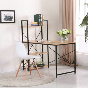 Mesa sencilla y moderna para ordenador portátil, mesa de estudio con estantería para el hogar y la Oficina - Product Image 5