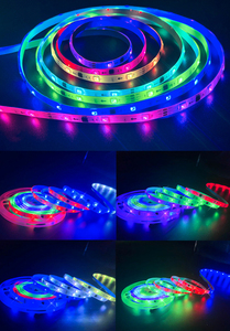 Akıllı LED kiti WS2811 12v 60leds ip20 rüya renk harici ic tv arkaplan ışığı araba bilgisayar atmosfer led şerit işık - Product Image 4