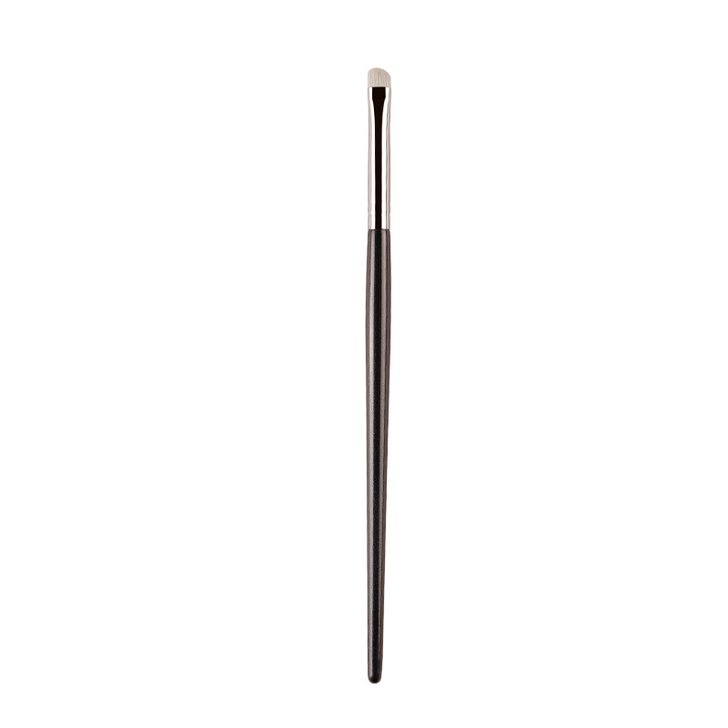 Slanted eyeshadow brush-white horse hair-packaging bag style