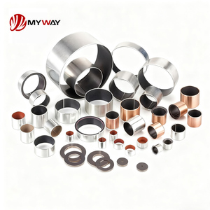 Myway nhà máy tùy chỉnh OEM chuyên nghiệp máy móc thép không gỉ Màu Đỏ PTFE tráng tự bôi trơn du ỐNg Lót - Product Image 3