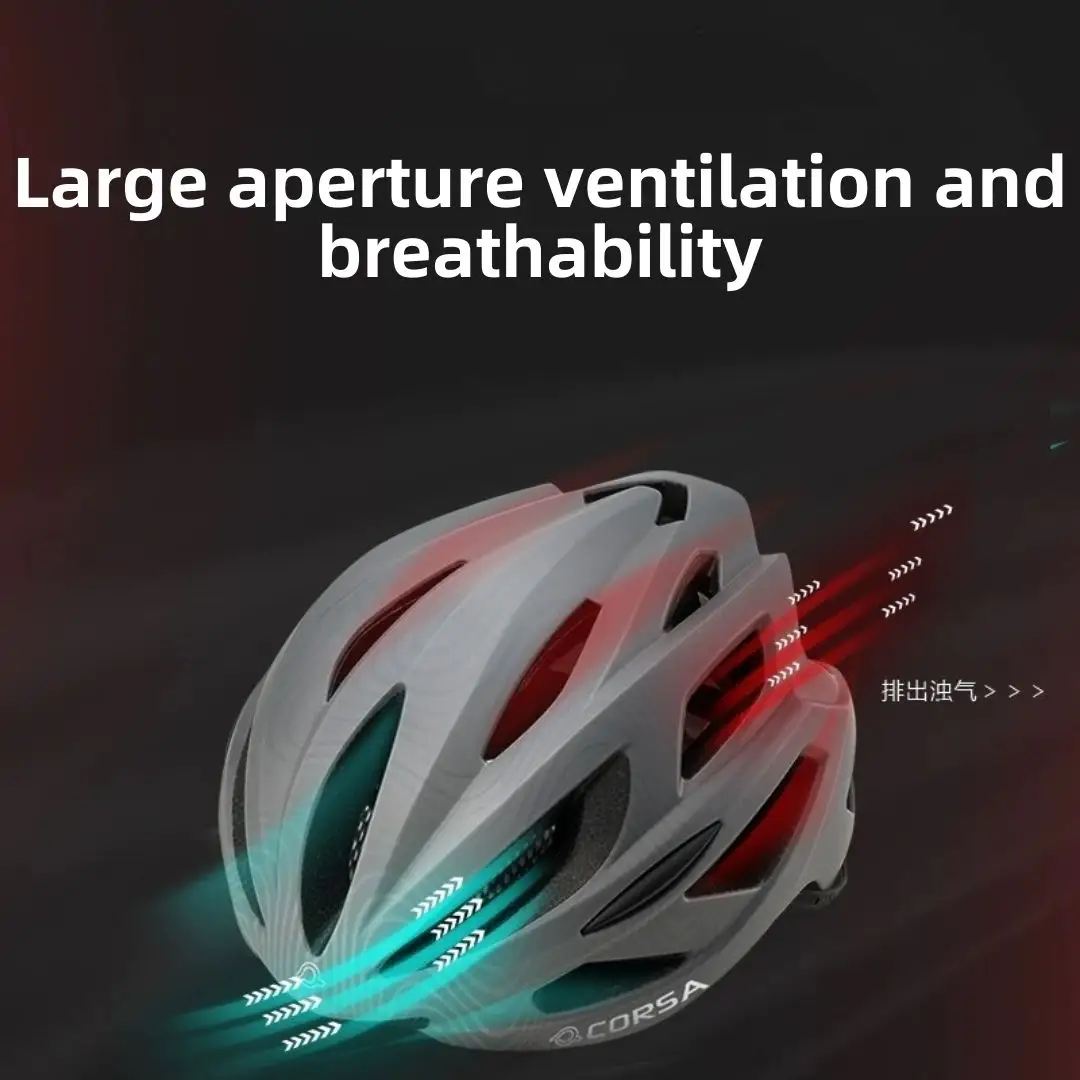 Aerodynamically Shaped Imported EPS Urban Road Cycling Helmet