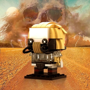 Funbuild phim mini hành động nhân vật MOC-185334 immortan <span class=keywords><strong>Joe</strong></span> furiosa điên <span class=keywords><strong>Max</strong></span> brichead mô hình xây dựng khối đồ chơi tự làm gạch đồ chơi - Product Image 3