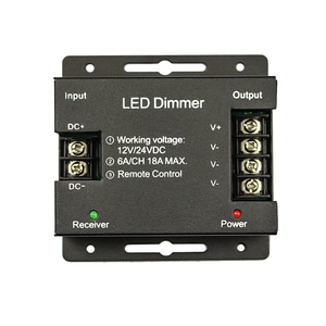 <strong>Adjustable</strong> Brightness Lamp Driver for LED Lighting DC 12V 24V Wireless 11 Keys 6A/Ch Wireless <strong>PWM</strong> LED Dimmer with Remote - Product Image 2