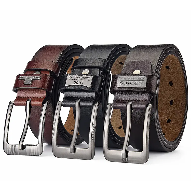 2023 manufacturer Genuine Belt custom belts and buckles fashion PU leather men pin buckle designer belt for jeans