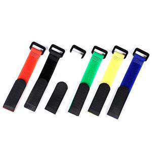 Custom Printed <strong>Hook</strong> <strong>and</strong> <strong>Loop</strong> <strong>Strap</strong> for Cable Tie Management Self-Adhesive Nylon Polyester With PP for Bags Cable Management - Product Image 1