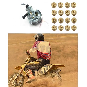 ชุดเจ็ทคาร์บูเรเตอร์16ชิ้นหัวพ่นหลักสำหรับ VM24 VM22 Mikuni VM26 125cc 150cc 250cc 200cc - Product Image 4