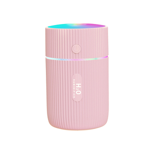 RGB HA CONDOTTO LA Luce Mini 220ml h2o Spray Mist Umidificatore Doppio Bagnato Aroma Olio Essenziale Diffusore Auto Usb Aria Umidificatore