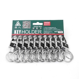 Ev kullanımı için 10 paket fabrika özel yuvarlak karabina çanta anahtarlığı klipler kanca metal halka