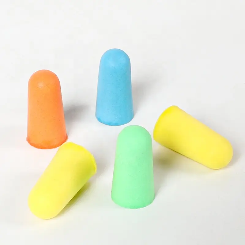 Best Selling Box-packed Slow Rebounded Ear Plug Soft And Comfortable Safety Earplugs Colorful Deep Sleep Earplugs