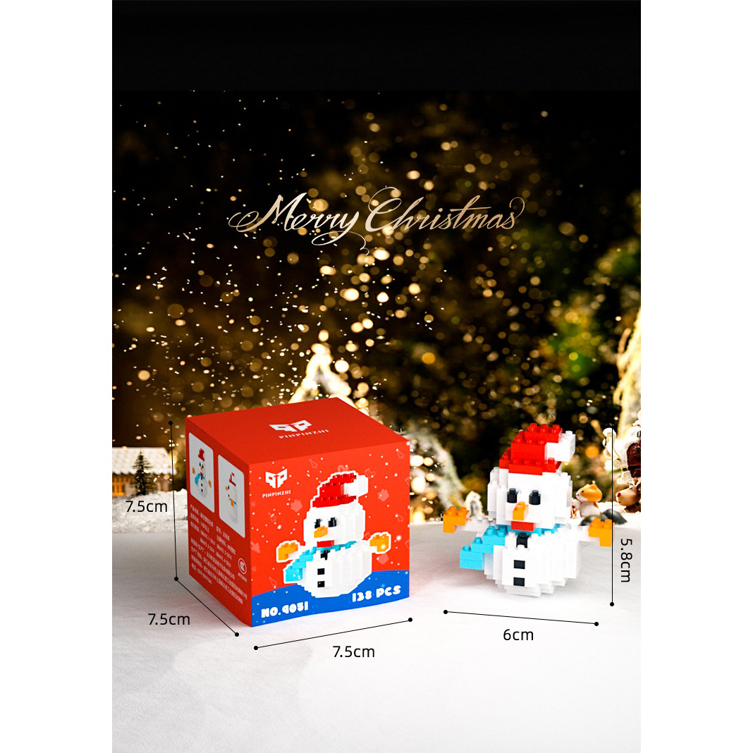 9051 Bonhomme de neige de Noël