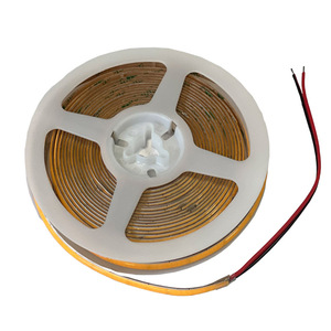 Süper parlak COB esnek LED şerit ışık DC12V 24V 320LEDs Dotfree 2200K 2400K 2700K uzaktan kumanda ve IP67 ile" - Product Image 1