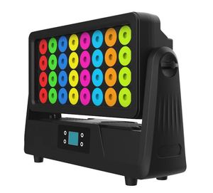 32 adet 40W dört renkli RGBW 4 in1 LED IP65 su geçirmez dış mekan aydınlatma dj aydınlatma su geçirmez Led duvar yıkayıcı ışık - Product Image 3