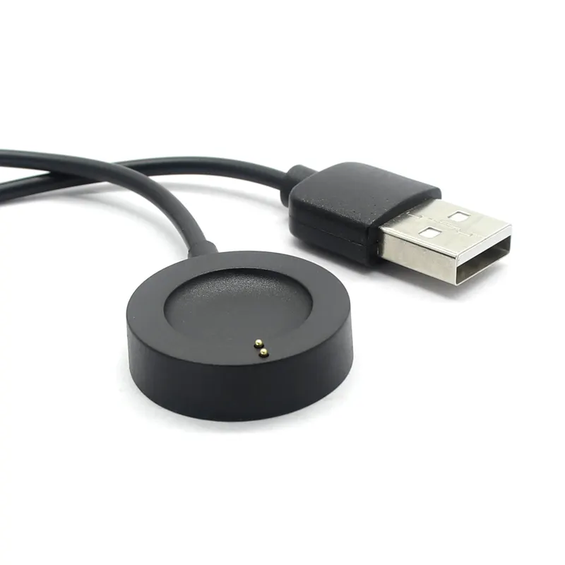 Ricarica Wireless Dock USB maschio A 2Pin Pogo Pin cavo di ricarica Smart Watch per fossile Gen 6 Gen 5 Gen 4