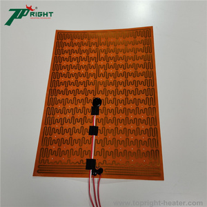 Esneklik elektrikli ısıtma poliimid PI film ısıtma elemanı pedi boyutu 220*320mm ve delik - Product Image 5