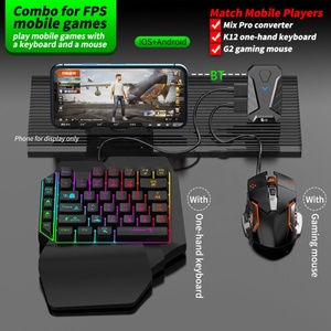 Mix Pro Combo Game Controller Adaptador de teclado y mouse para Android e iOS Mobile Gamepad con motor de vibración Juego mejorado - Product Image 2