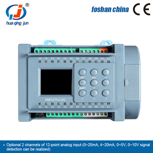 Huaqingjun 8DI 8DOトランジスタ出力PLC2アナログ入力出力0-10V WIFI電話アプリ充填機用PLC - Product Image 4
