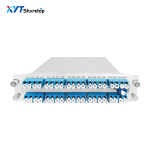 100GHz 200GHz Multiplexer 40ch DWDM MUX/DEMUX Multiplexer 1310nmでMON Port - Product Image 1