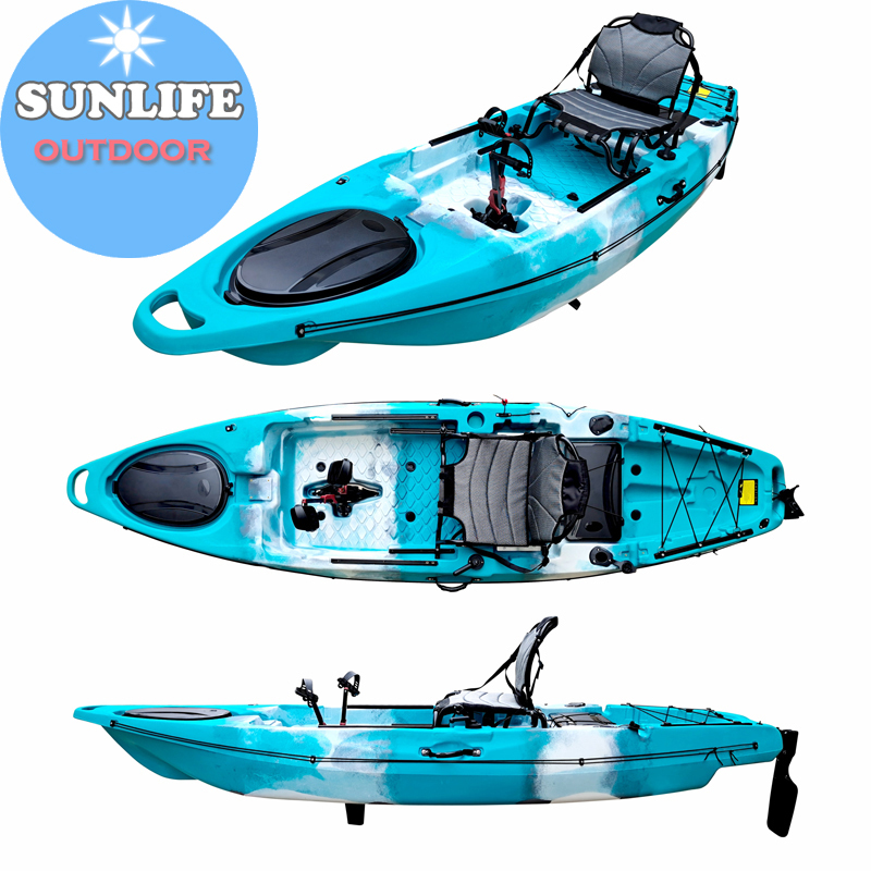Kayak à pédale unique