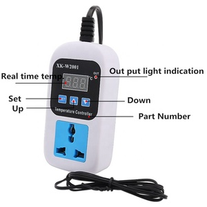 AC 110-220V Digitaler Temperatur regler Thermostat regler Smart Micro computer Socket Outlet -50 bis 110 C NTC Sensor - Product Image 2