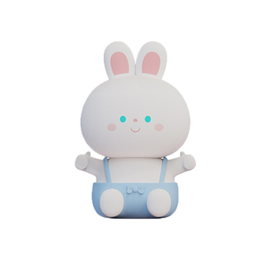 Silicone Cute Bunny Table Lamp Rechargeable Pat Control Lovely Animal Smart Night <strong>Light</strong> With <strong>Timer</strong> for Room Study Deco - Product Image 1
