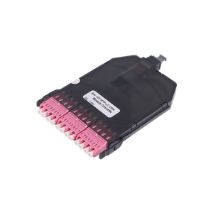 UTKING Mpo/mtp to LC Lgx Box 12 porte Lc Slide Box OM3 OM4 modulo in fibra ottica cassetta Data Center - Product Image 4