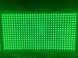 Pannello per esterno a led a singolo colore p10 modulo a led rosso blu giallo verde modulo per messaggio in esecuzione display a led - Product Image 2