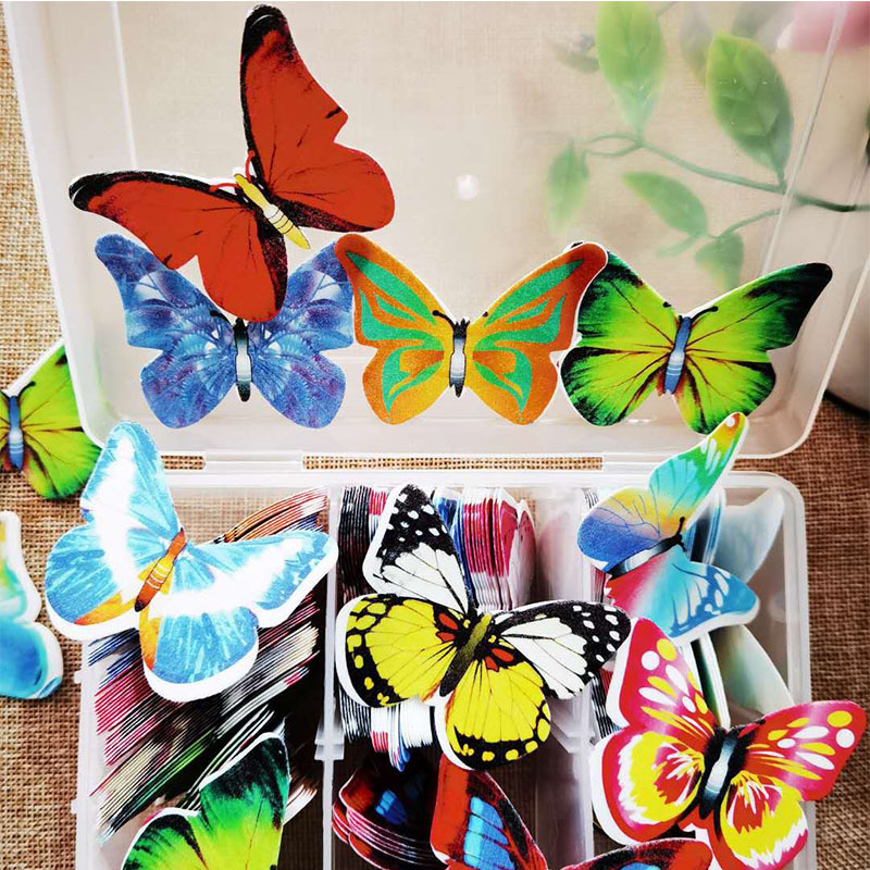 08 Farfalle Grandi colorate, 200 pezzi