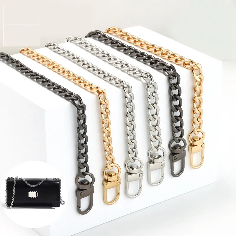Cinturino a catena in metallo per borse fai da te maniglie hardware accessori a tracolla per borsa di ricambio per borsa a catena