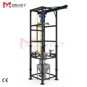 Máquina automática de descarga de bolsas jumbo, alimentador de bolsas de toneladas de material a granel, sistema de manipulación de transferencia de polvo - Product Image 2