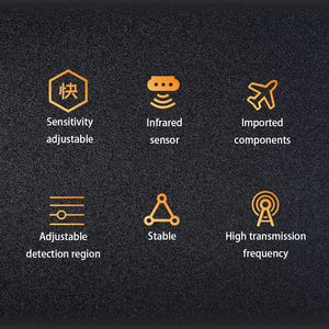 Yoursensor (YS107-4)Active <strong>infrared</strong> <strong>sensors</strong> with presence function-Four rows <strong>infrared</strong> <strong>detection</strong> area <strong>for</strong> automatic doors - Product Image 4
